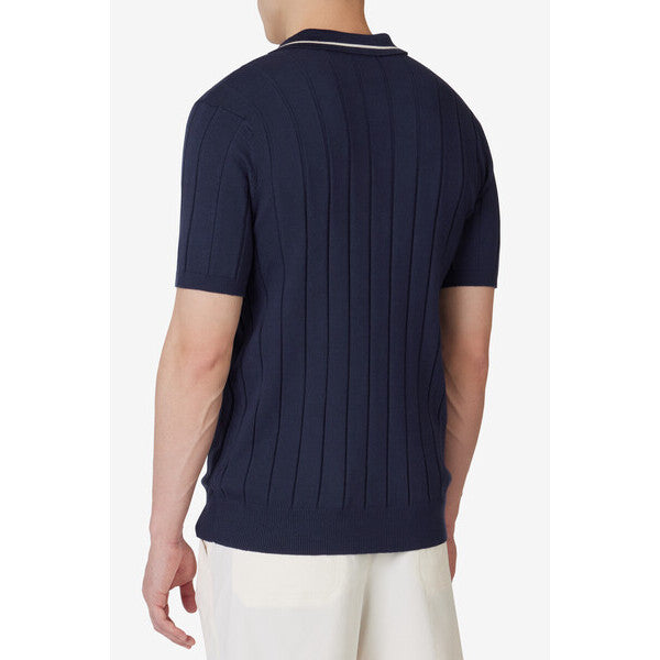 Fila Palm Springs Knitted Polo (M) (Navy)
