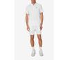 Fila White Line Zip Polo (M) (White)