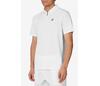 Fila White Line Zip Polo (M) (White)