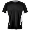 Fila Core Color Blocked Crew Top (M) (Black)