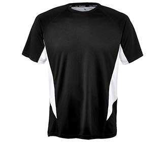 Fila Core Color Blocked Crew Top (M) (Black)
