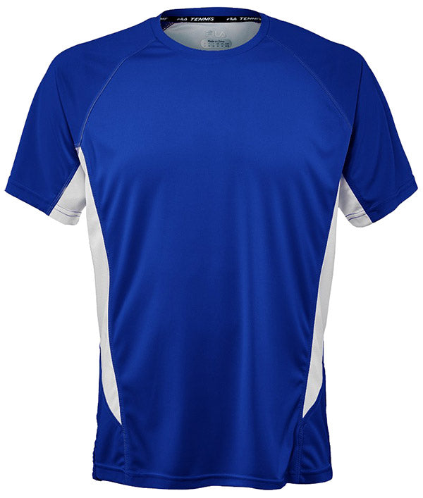 Fila Core Color Blocked Crew Top (M) (Royal)