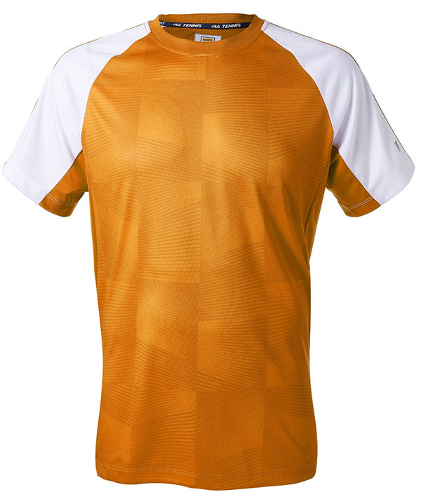 Fila Core Printed Crew Top (M) (Gold)