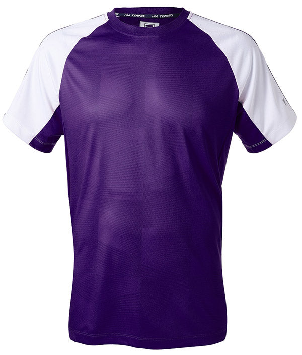 Fila Core Printed Crew Top (M) (Purple)