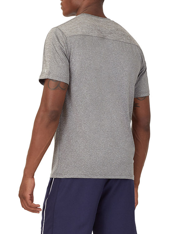 Fila Essentials Heathered Mesh Crew (M) (Grey)