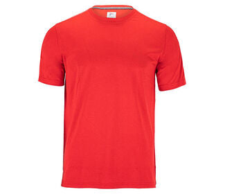 Fila Essentials Heathered Mesh Crew (M) (Red)