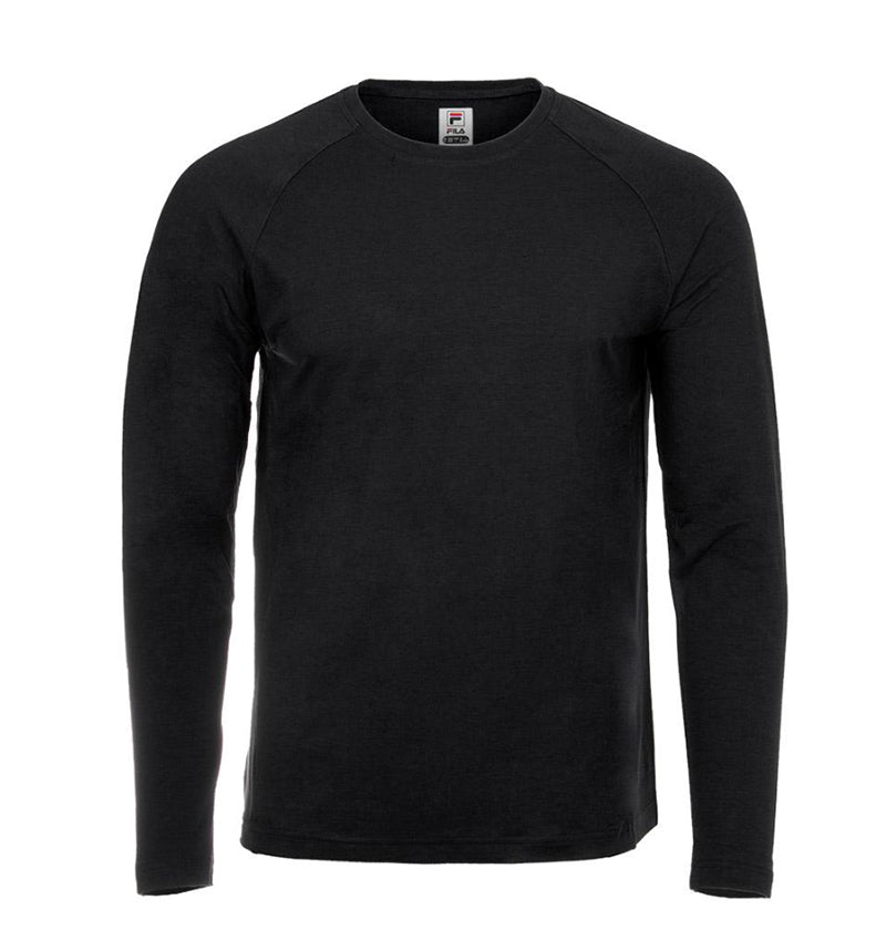 Fila Essentials Uv Blocker Long Sleeve Top (M) (Black)