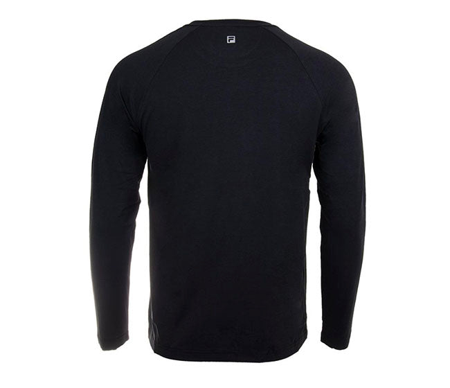 Fila Essentials Uv Blocker Long Sleeve Top (M) (Black)