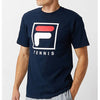 Fila Essentials F-Box Tennis Tee (M) (Navy)