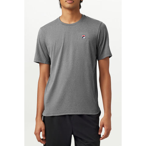 Fila Scallop Hem Heather Crew (M) (Grey)