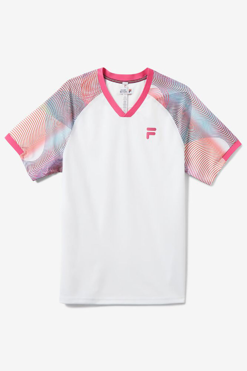 Fila Bevans Irving Raglan Crew (M) (White)