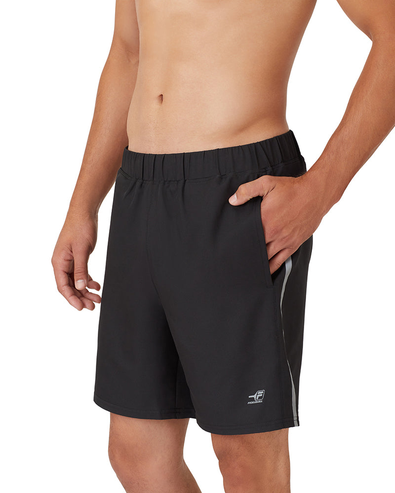 Fila Pickleball 8" Shorts (M) (Black)