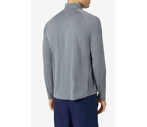 Fila Pickleball 1/4 Zip Long Sleeve (M) (Grey)