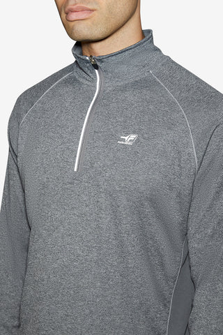 Fila Pickleball 1/4 Zip Long Sleeve (M) (Grey)