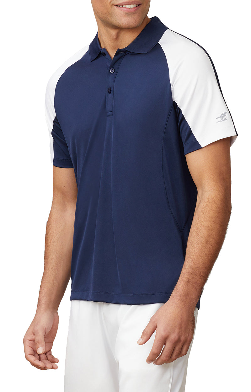 Fila Pickleball Polo (M) (Navy/White)