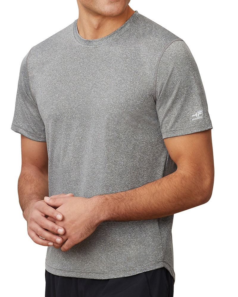 Fila Pickleball Scallop Hem Heather Crew (M) (Grey)