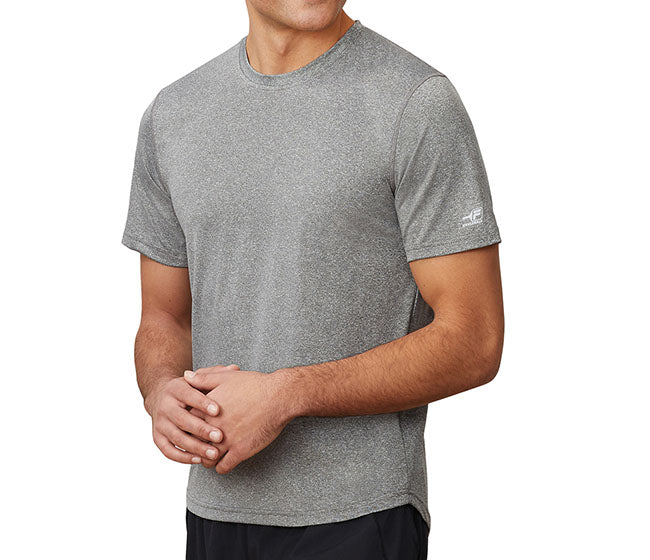 Fila Pickleball Scallop Hem Heather Crew (M) (Grey)
