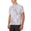 Fila Pickleball Short Sleeve Crew (M) (White/Palm Print)