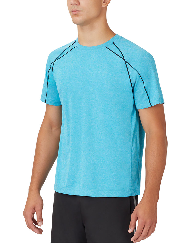 Fila Pickleball Short Sleeve Crew (M) (Turquoise)