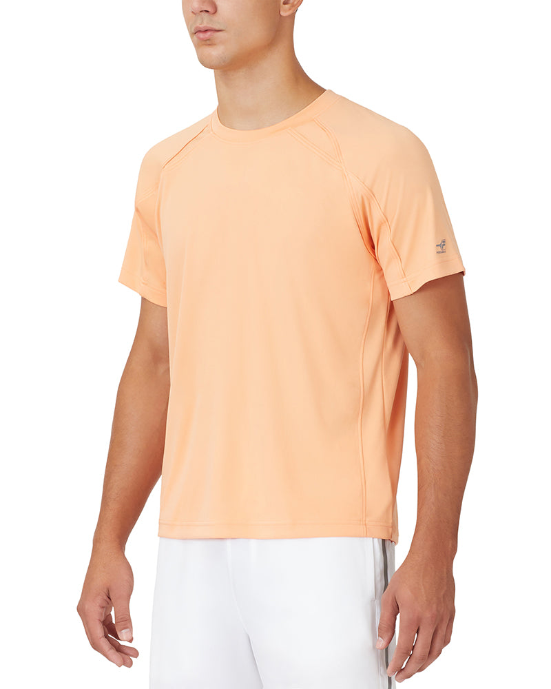 Fila Pickleball Short Sleeve Crew (M) (Orange)