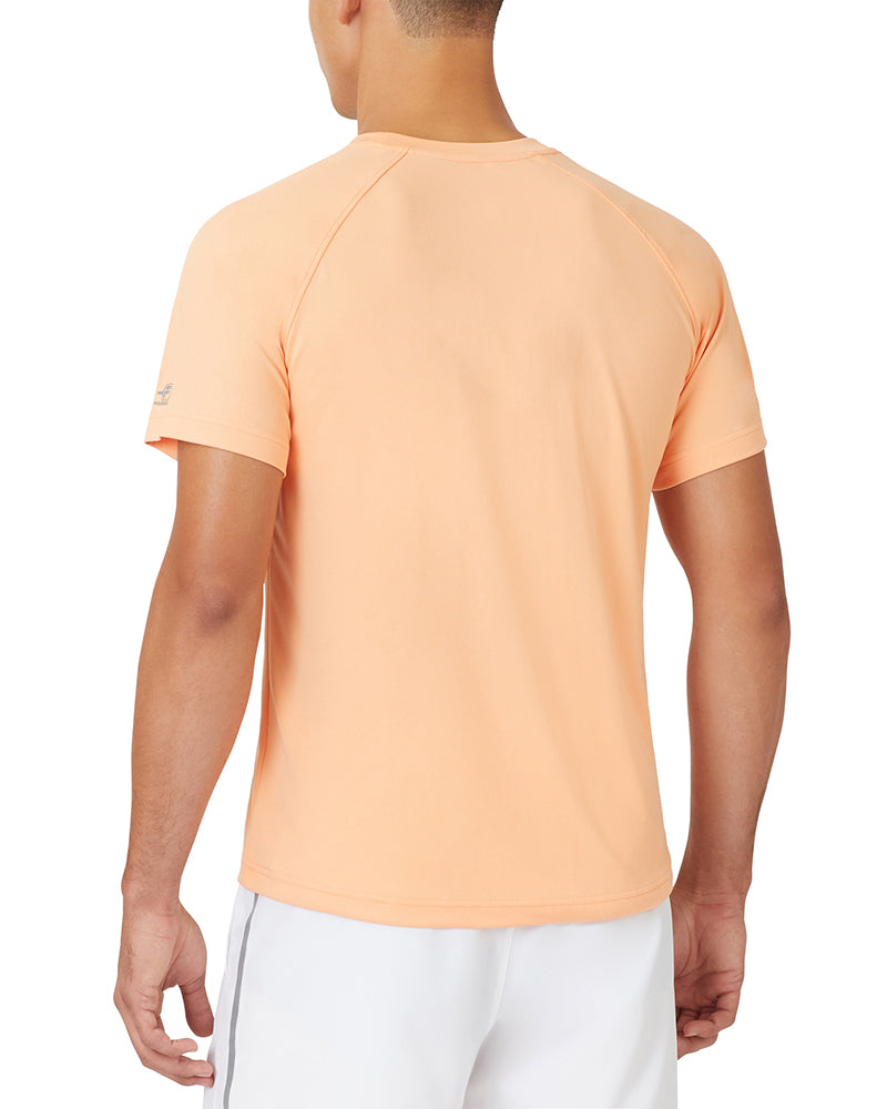 Fila Pickleball Short Sleeve Crew (M) (Orange)