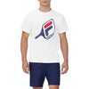 Fila Pickleball Paddle Tee (M) (White)