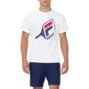 Fila Pickleball Paddle Tee (M) (White)