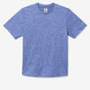 Fila Pickleball Scallop Hem Heathered Tee (M) (Blue)