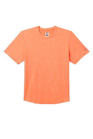 Fila Pickleball Scallop Hem Heathered Tee (M) (Orange)