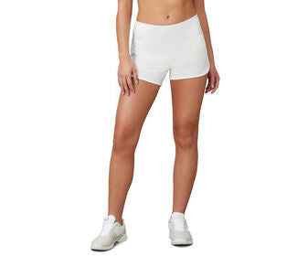 Fila Pickleball Double Layer Shorts (W) (White)