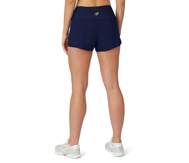 Fila Pickleball Double Layer Shorts (W) (Navy)