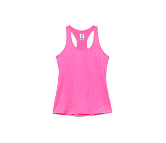 Fila Pickleball Heathered Racerback Tank (W) (Pink)