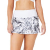 Fila Pickleball Tiered Printed Skort (W) (Marble/White)