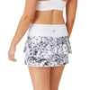 Fila Pickleball Tiered Printed Skort (W) (Marble/White)