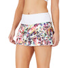 Fila Pickleball Tiered Printed Skort (W) (Multicolor Floral)