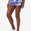 Fila Pickleball Tiered Printed Skort (W) (Navy)