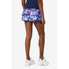 Fila Pickleball Tiered Printed Skort (W) (Navy)