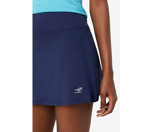 Fila Pickleball Flounce Skort (W) (Navy)