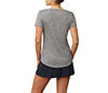 Fila Pickleball Silky V-Neck Tee (W) (Grey)
