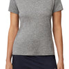 Fila Pickleball Silky V-Neck Tee (W) (Grey)