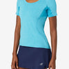 Fila Pickleball Solid Short Sleeve Tee (W) (Turquoise)
