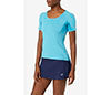 Fila Pickleball Solid Short Sleeve Tee (W) (Turquoise)