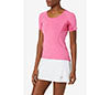 Fila Pickleball Solid Short Sleeve Tee (W) (Pink)