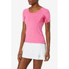 Fila Pickleball Solid Short Sleeve Tee (W) (Pink)