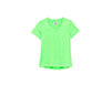 Fila Pickleball Heathered Short Sleeve V-Neck (W) (Green)
