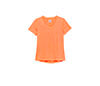 Fila Pickleball Heathered Short Sleeve V-Neck (W) (Orange)