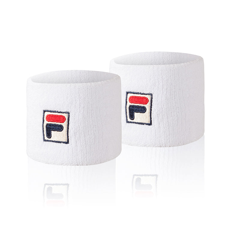 Fila Solid Wristband (2X) (White)