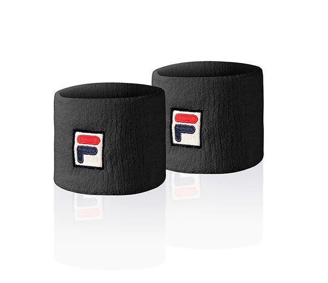 Fila Solid Wristband (2X) (Black)