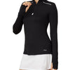 Fila Essentials Half Zip Jacket (W) (Black)