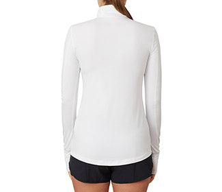 Fila Essentials Half Zip Jacket (W) (White)